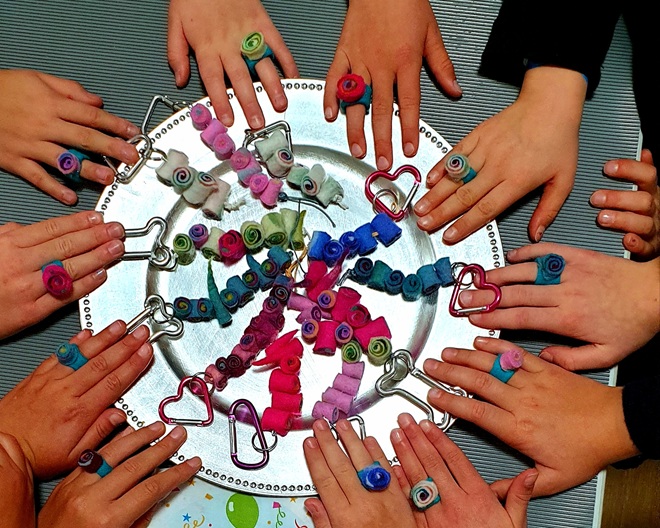 Kunterbunter Kindergeburtstag: Filz-Atelier Wolllust Augsburg