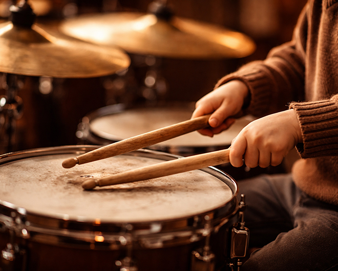 Schlagzeugstudio drumshower