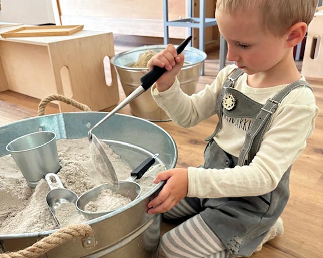 Kindergeburtstag für die Kleinsten: SandRaum Augsburg