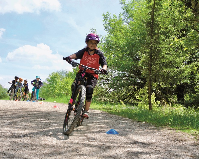 Sportlich-spannender Kindergeburtstag: Bike School Augsburg