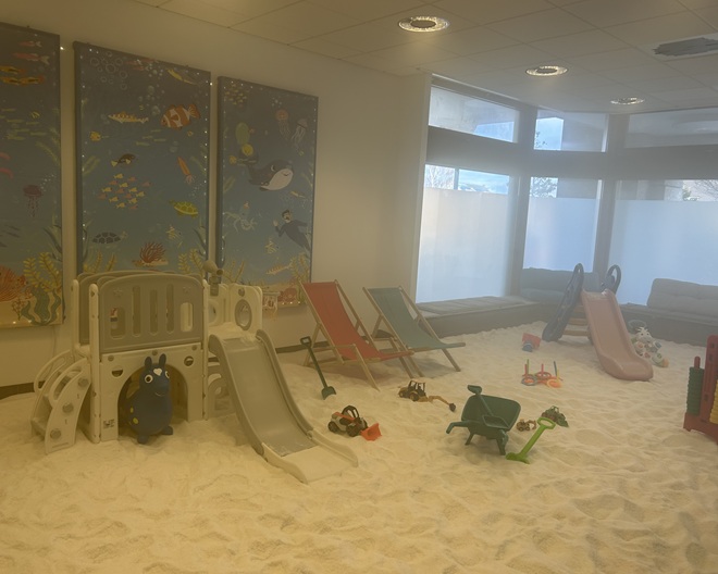 Kindergeburtstag mit Meeresbrise: Babybeach Salzraum Königsbrunn