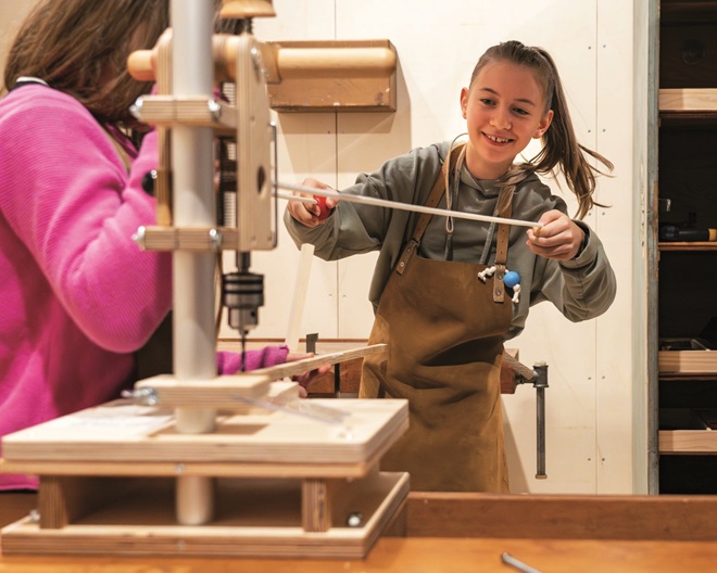 Forschen und Experimentieren am Kindergeburtstag: Edwin Scharff Museum
