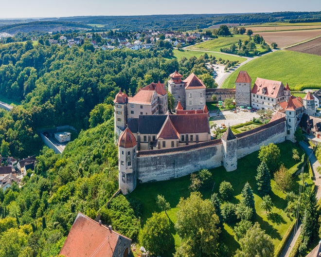 Königlicher Kindergeburtstag: Schloss Harburg