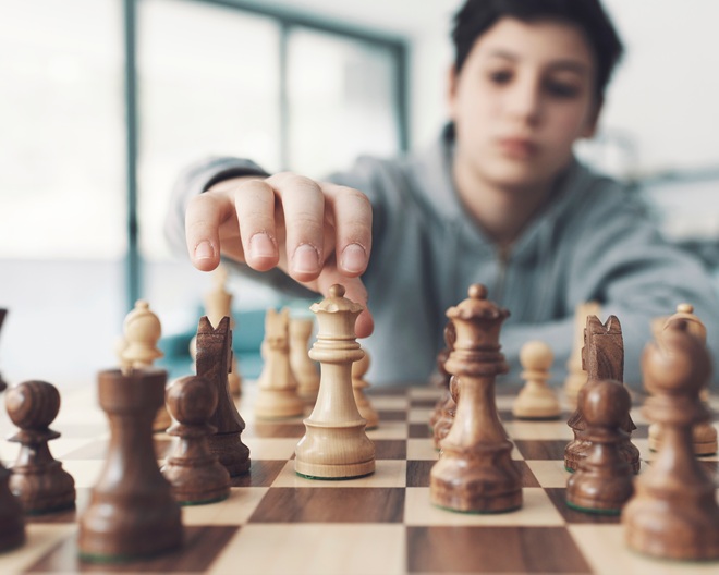 Schachtraining für Kinder beim Schachklub Rochade Augsburg