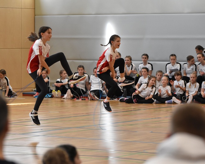 Ropeskipping beim FC Stätzling